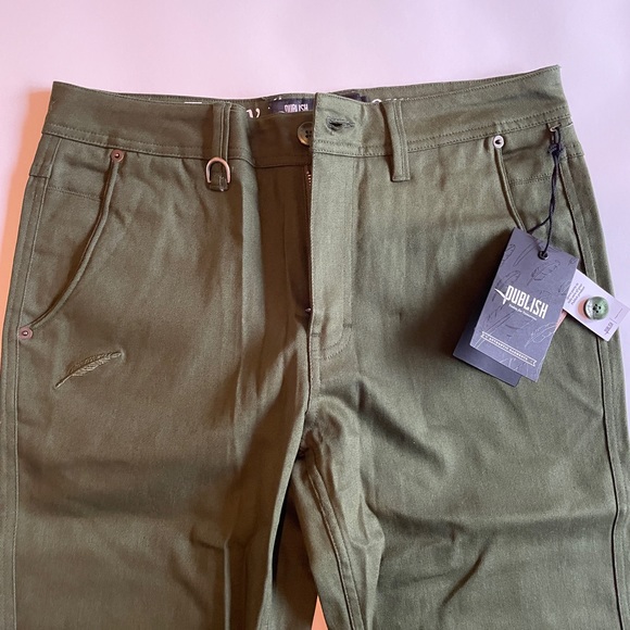 Publish brand Classic Olive Pant - Picture 8 of 9